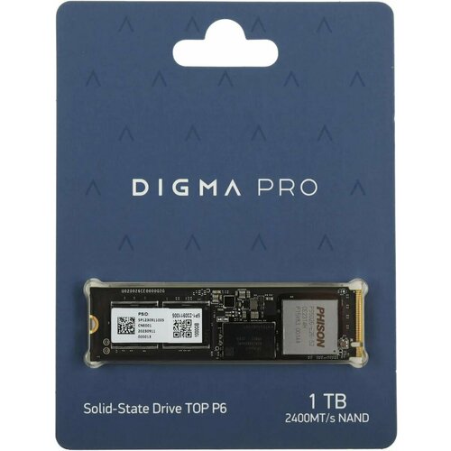 Накопитель SSD 1Tb Digma Pro Top P6 DGPST5001TP6T4 2663100₽