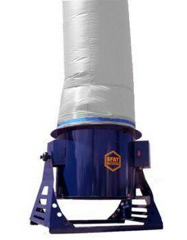 SFAT Tube 350 white- 5 meters надувная труба для генератора 350 - белая 5 метров