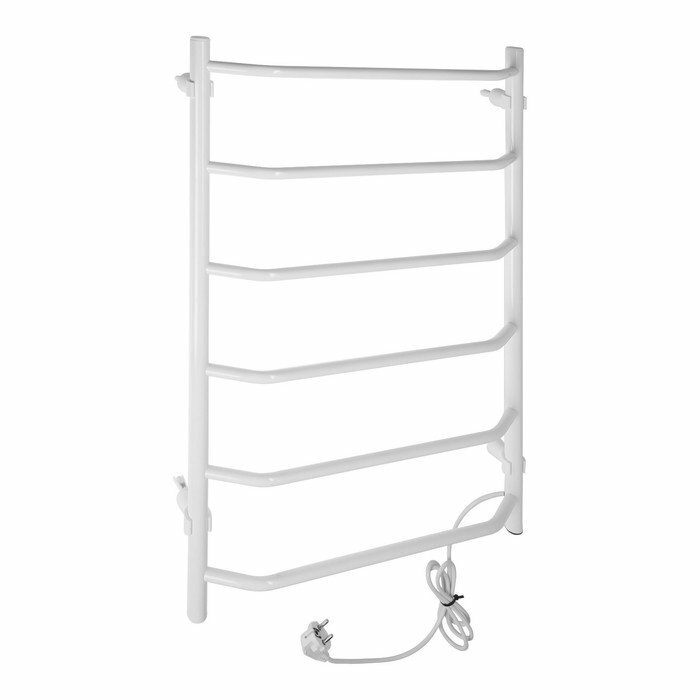 фото Полотенцесушитель электрический ZEIN PE-06 "Виктория", 500х800 мм, 6 перекладин, белый