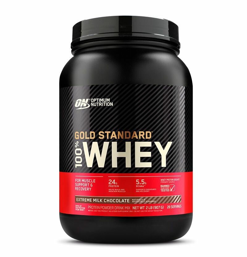 Протеин Optimum Nutrition 100% Whey Gold Standard 907г Молочный шоколад