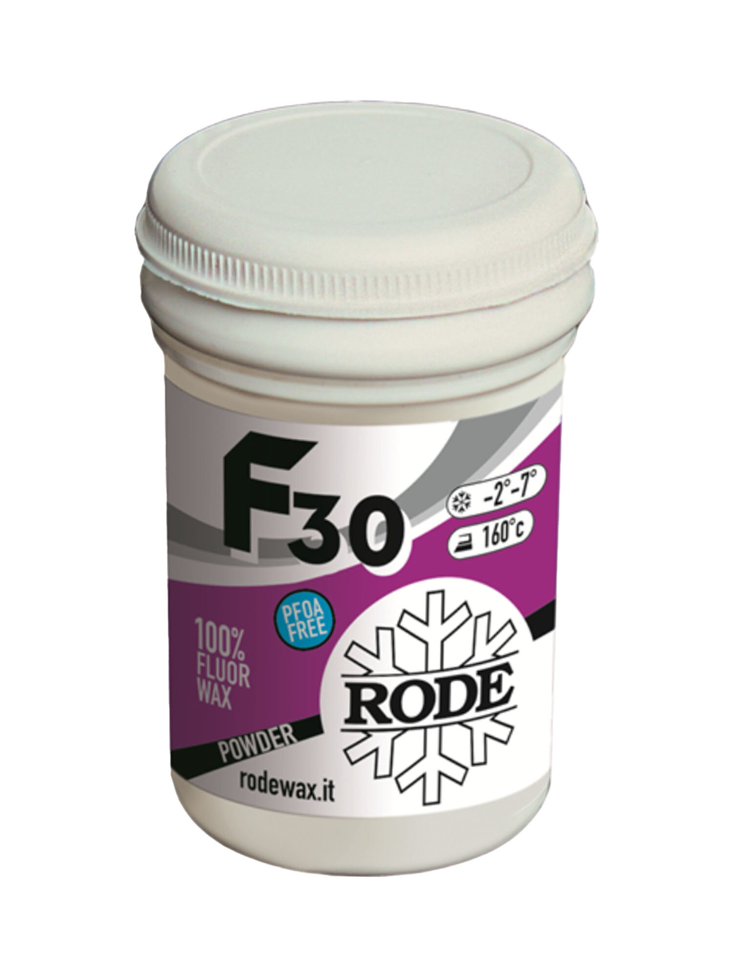 Порошок-ускоритель RODE F30 Fluor Powder -2C°. 7C° / 30g