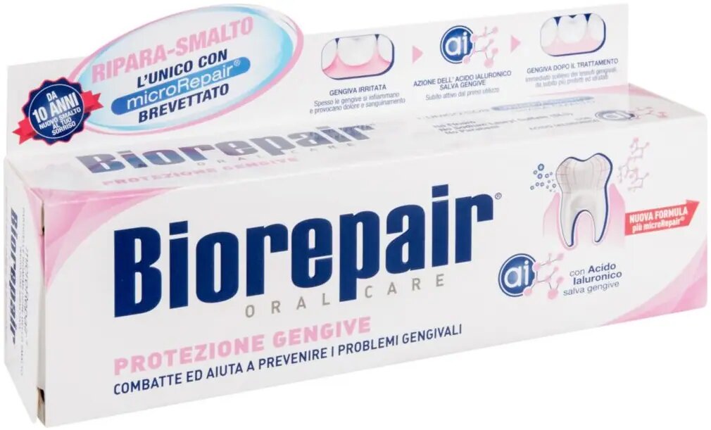 Biorepair Gum Protection Зубная паста для защиты десен 75 мл (Biorepair, ) - фото №6