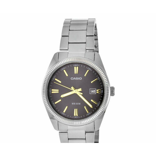 Наручные часы CASIO Collection MTP-1302D-1A2, черный, серебряный