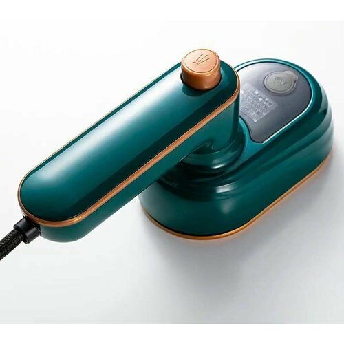 Портативный дорожный мини утюг 170C с алюминиевой подошвой с функцией влажной глажки зеленый 220800₽