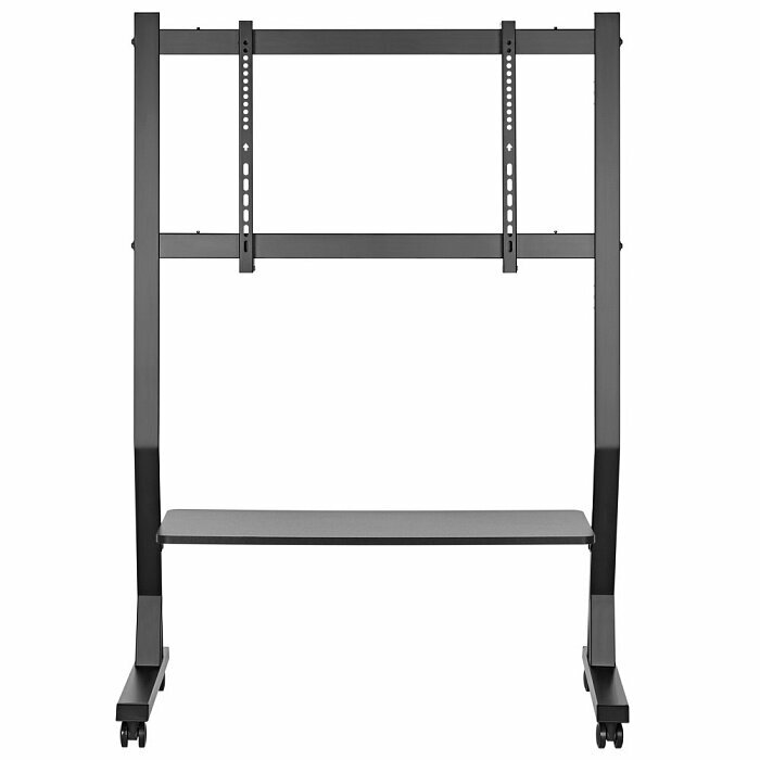 Стойка для телевизора 40"-90" с кронштейном, мобильная Ridberg LDT03-25FLW (Black)