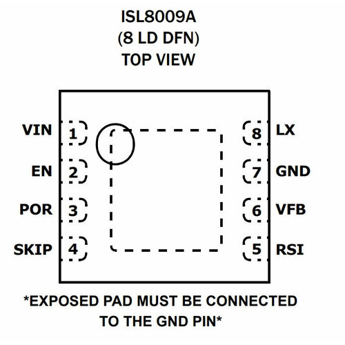 Микросхема ISL8009A