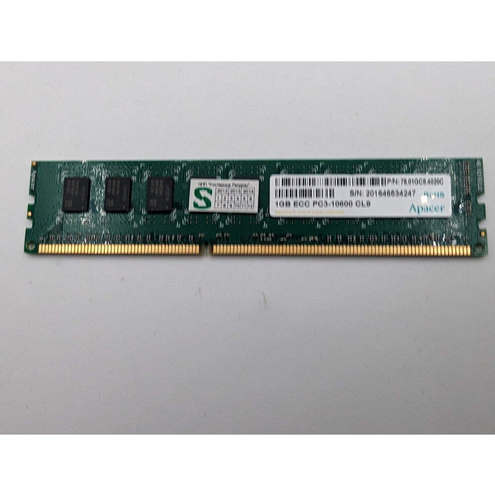 Модуль памяти 78.01GC8.4020C, Apacer, DDR3, 1 Гб