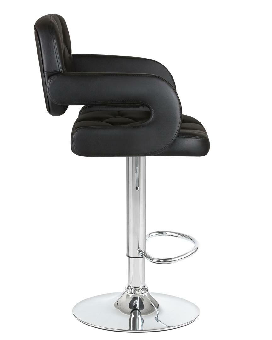Стул барный DOBRIN Стул барный DOBRIN TIESTO, чёрный арт. LM-3460_CH-M_EL-black — фото 1