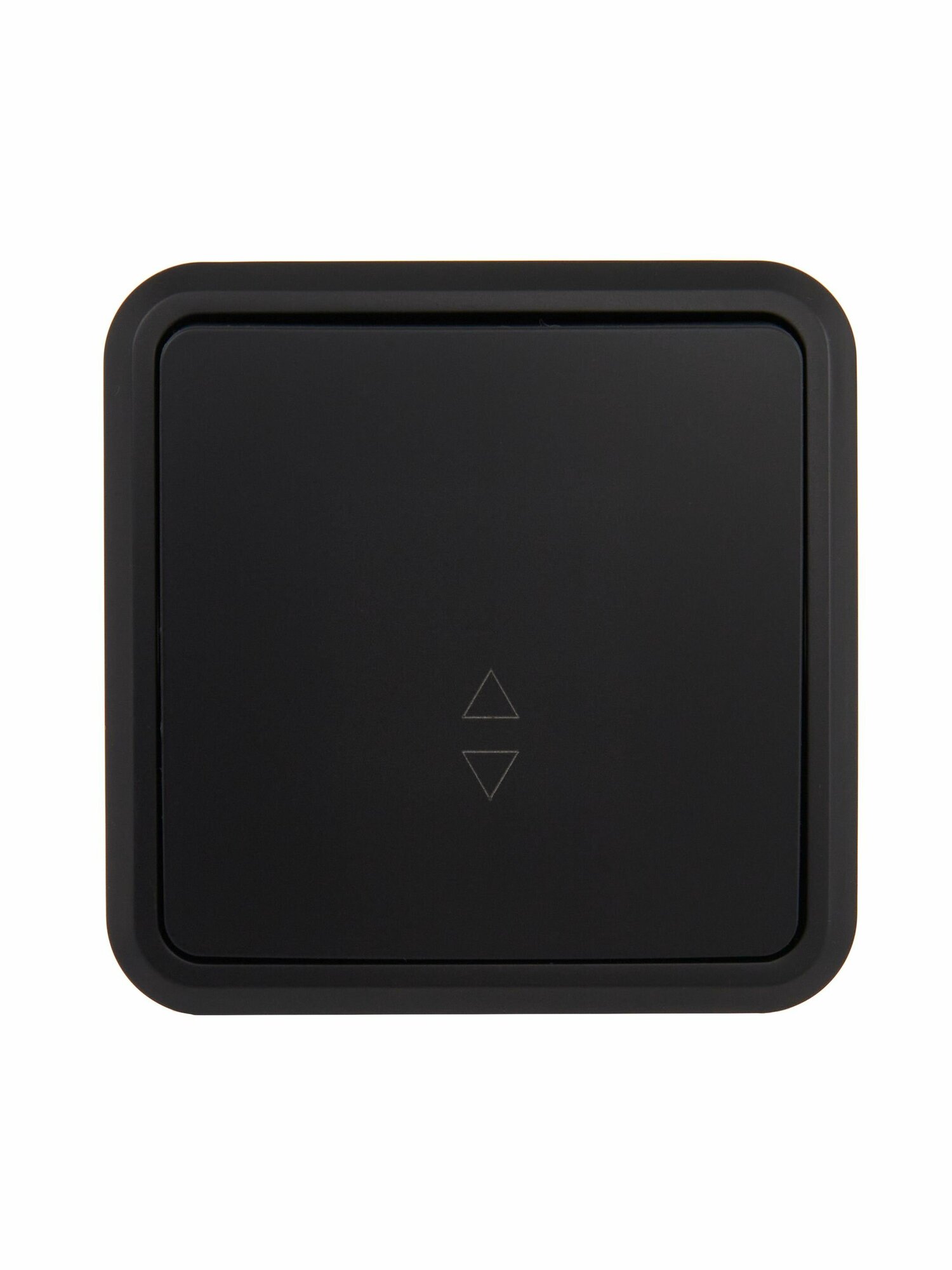 фото Выключатель проходной накладной Lexman First 1 клавиша цвет черный