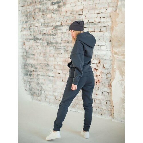 фото Брюки джоггеры be different, размер s, серый