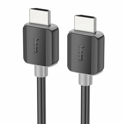 Кабель HDMI - HDMI HOCO US08, 3,0 м, 18 Гбит/с, 4k HD, 60Гц, цвет: чёрный кабель hoco us08 hdmi hdmi 4k 2 м черный