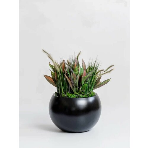 Дизайнерское напольное шар-кашпо