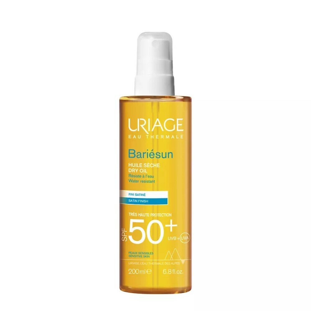 Uriage Bariesun Huile Sèche Сухое масло SPF 50+, 200 мл