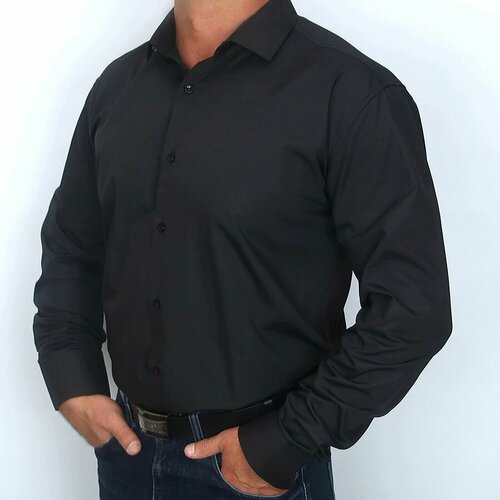 фото Рубашка bossado, размер s, черный