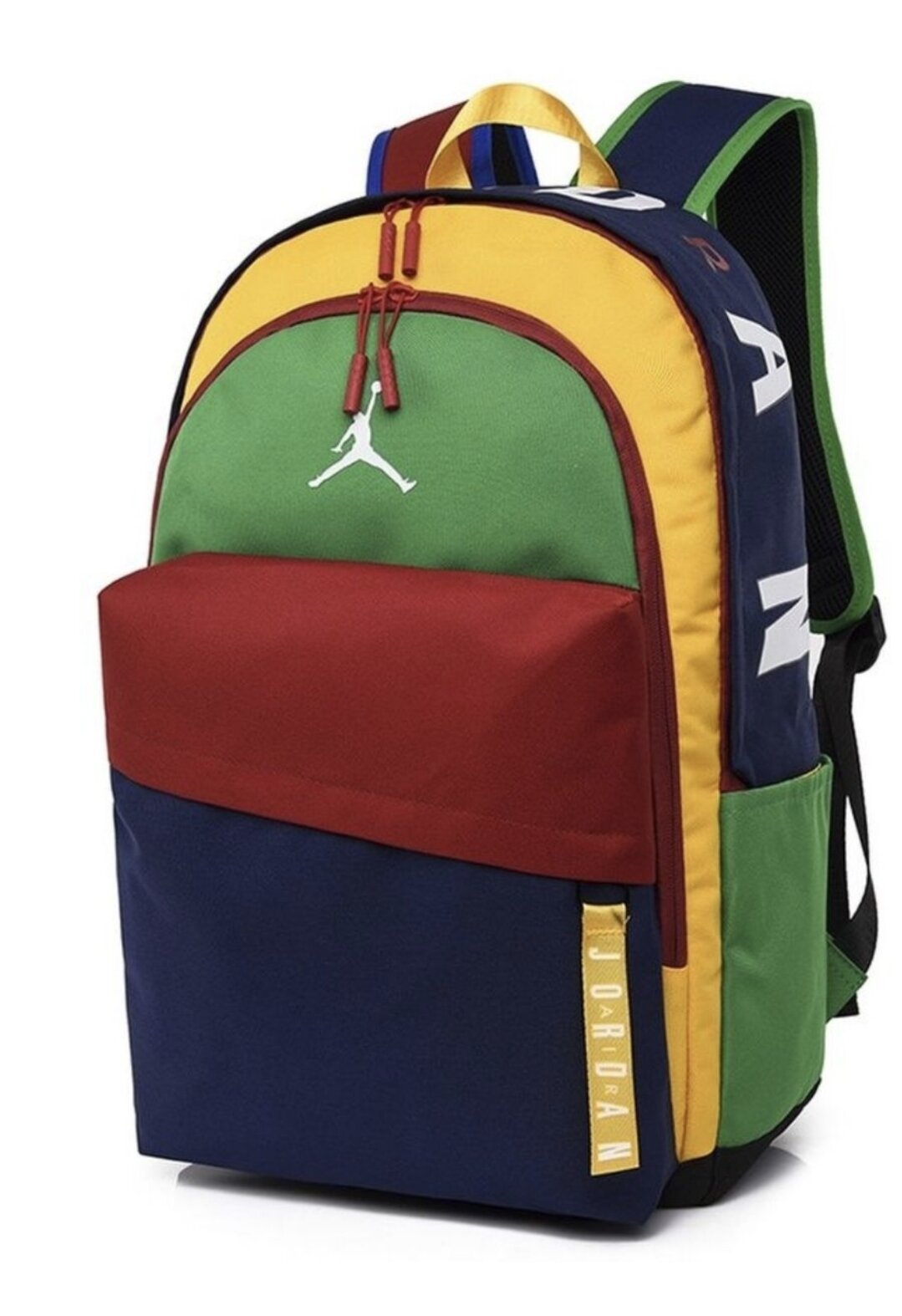 Рюкзак Jordan Air Nike цветной вместительный унисекс для учебы, работы, путешествий, 47×40×30 см