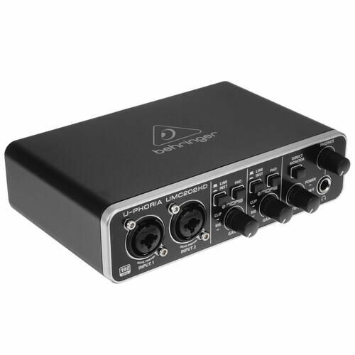 Внешняя звуковая карта BEHRINGER U-PHORIA UMC202HD