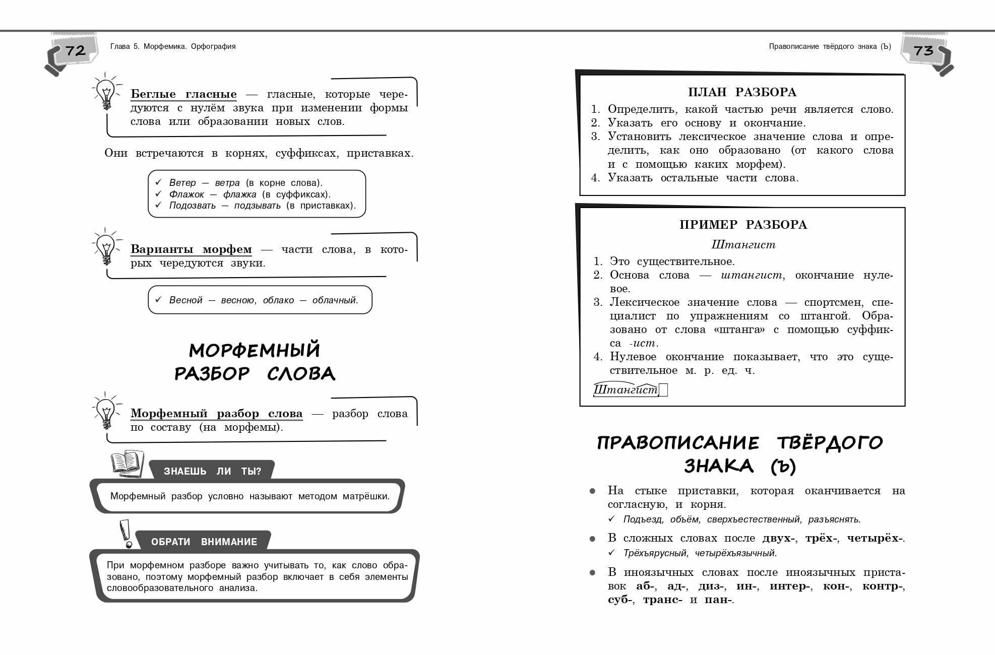 Справочник по русскому языку для 5-9 классов - фото №6