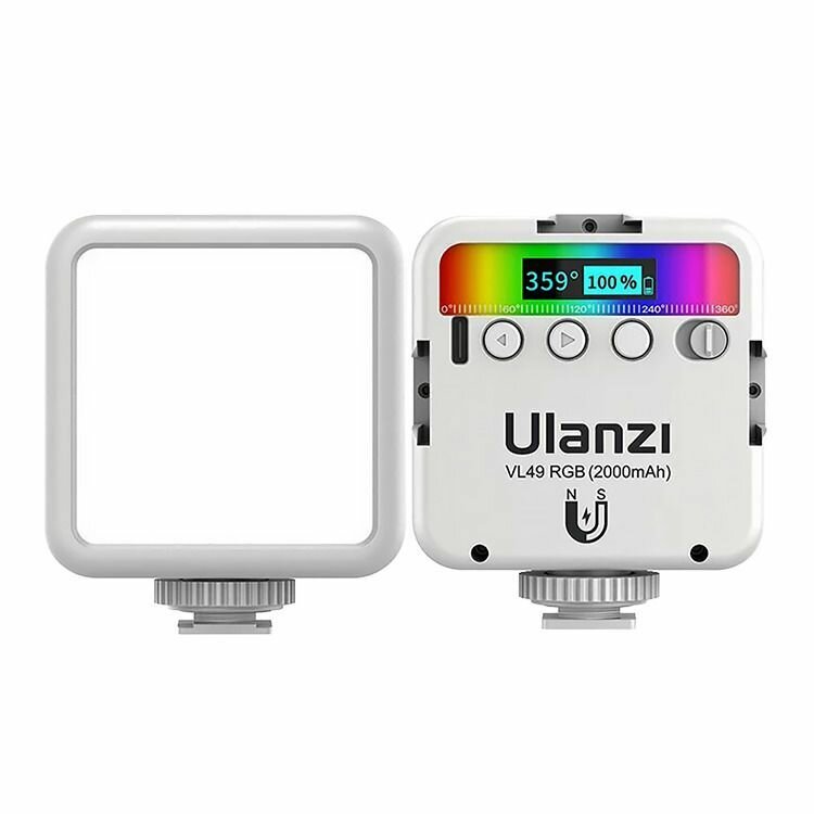 Светодиодный осветитель Ulanzi VL49 RGB, белый