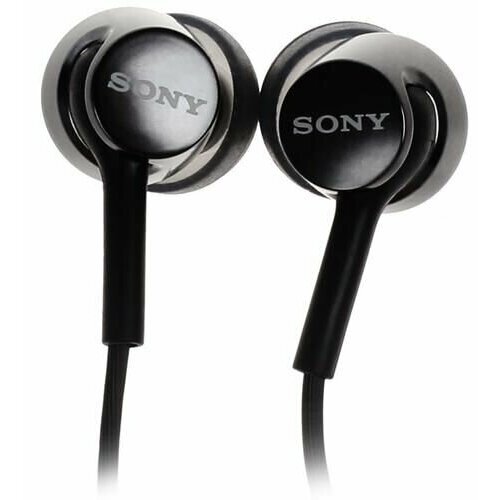 Проводная гарнитура Sony MDR-EX155APB черный