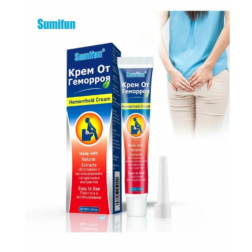 Sumifun крем от геморроя 20гр мазь мускусная от геморроя ointment from hemorrhoids with musk