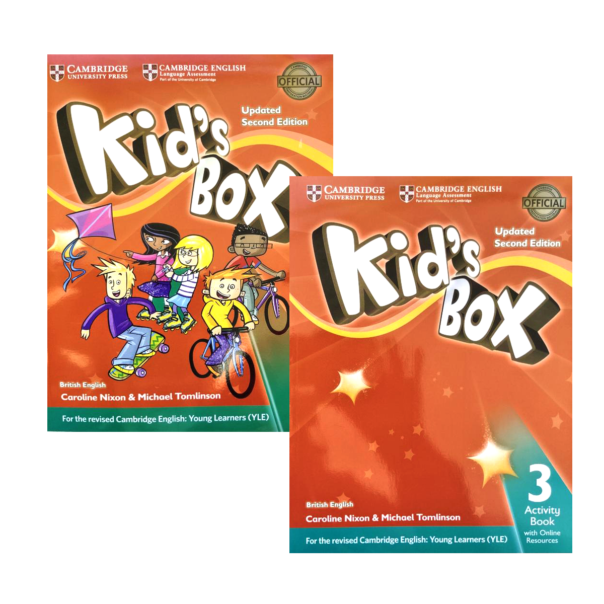 Kid's Box 3 (2nd Edition Updated) комплект SB +WB + CD