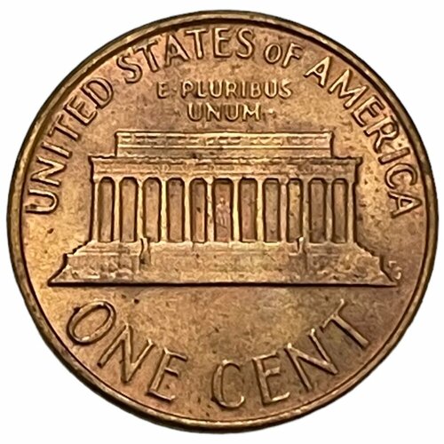 США 1 цент 1977 г. (Memorial Cent, Линкольн) сша 1 цент 2004 г memorial cent линкольн