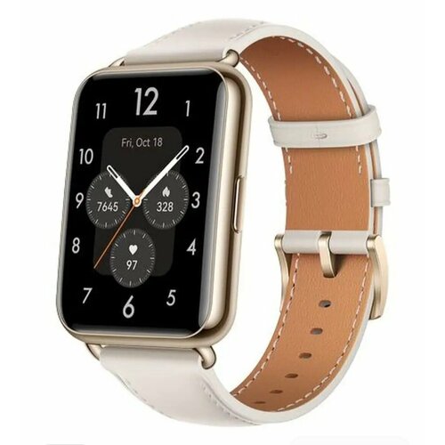 Умные часы HUAWEI Watch Fit 2 46 мм Classic c NFS лунно-белый 1099900₽