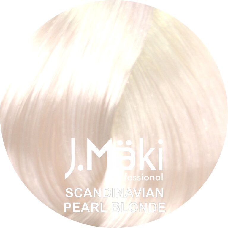 J.Maki Scandinavian pearl blonde /Скандинавский перламутровый безаммиачный краситель для волос 60 мл
