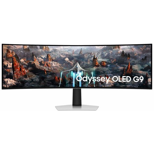 Монитор Samsung 495120x1440 Samsung Odyssey G9 OLED G93SC LS49CG930SIXCIматрица OLED Матовая Встроенные колонки Регулировка высоты 17514100₽