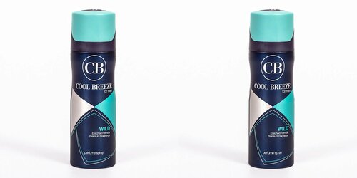Cool Breeze Дезодорант-спрей мужской Wild, 200 мл, 2 уп