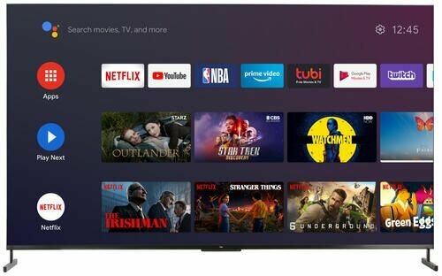 98" (249 см) Телевизор QLED TCL 98C735 черный