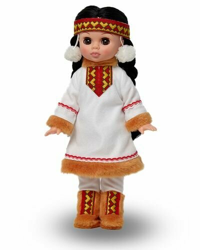 Кукла Эля в костюме народов Севера (30, 5см) В3220, (Весна) ()