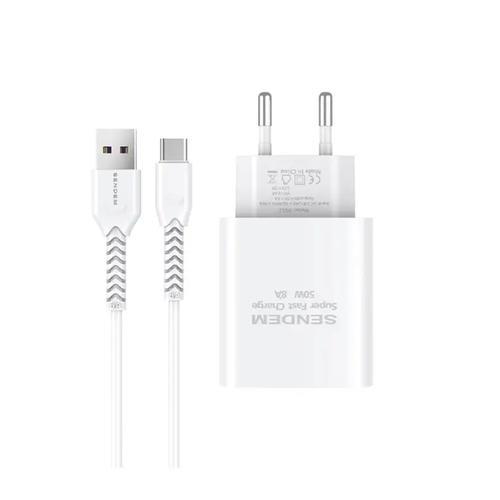 Зарядный блок с Type-C проводом OG12