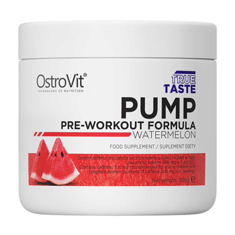 Предтренировочный комплекс OstroVit Pump Pre-Workout Formula арбуз 300 г