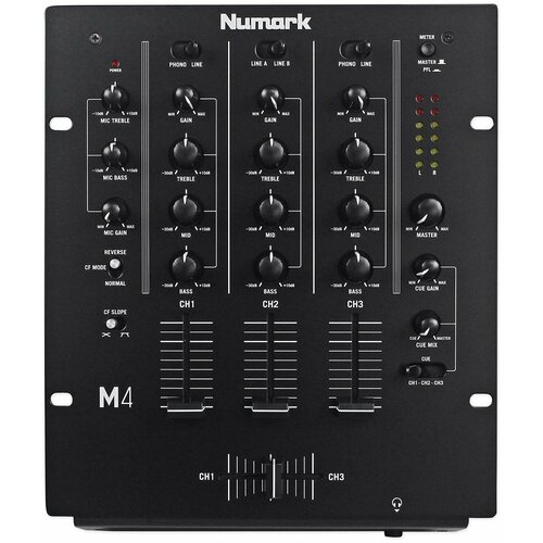 DJ микшерный пульт NUMARK M4, черный