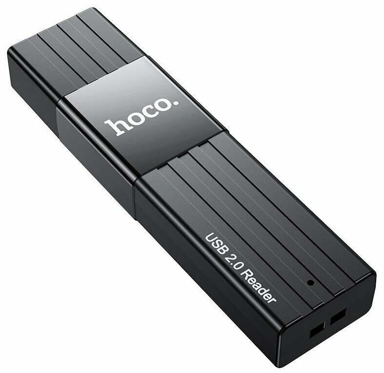 Картридер Hoco HB20 2TB 5Gbps USB30 чёрный Hoco Картридер Hoco HB20 2TB 5Gbps USB30 чёрный