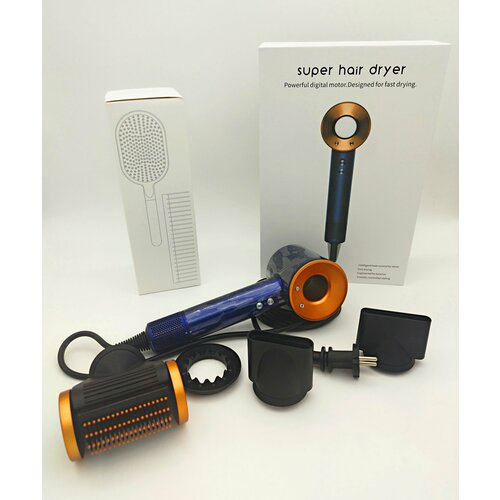 Фен для волос и две расчёски Super hair Dryer комплект для ухода за волосами 499000₽