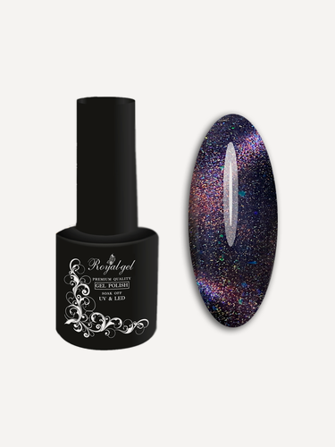 Изображение товара Гель лак Royal-gel "Северное сияние кошачий глаз " 5 мл. CSS12