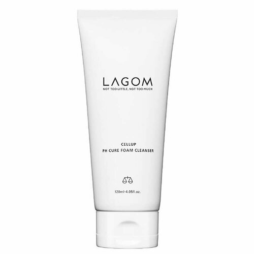 Пенка для умывания чувствительной и сухой кожи Lagom Cellup Ph Cure Foam Cleanser 120 мл