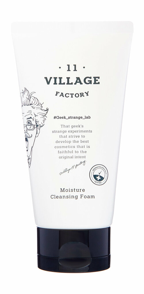 VILLAGE 11 FACTORY Пенка с экстрактом корня когтя дьявола Moisture Cleansing Foam увлажняющая, 150 мл