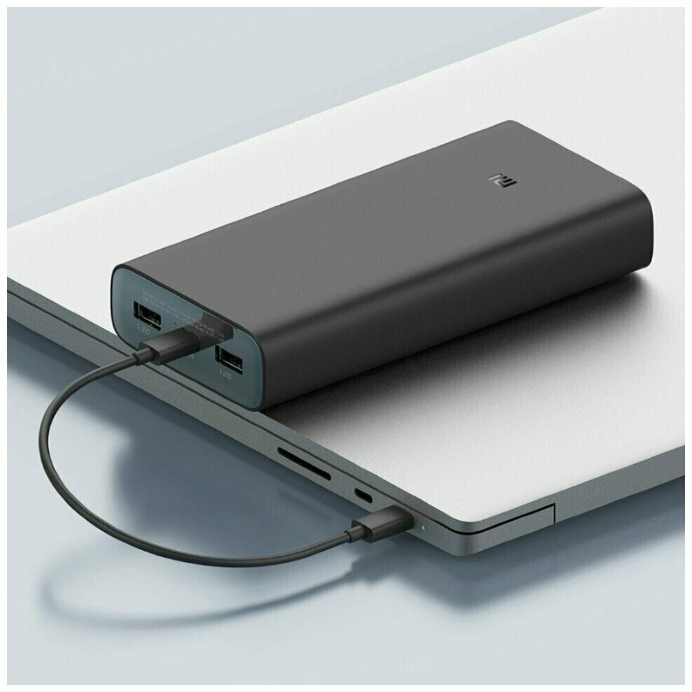 Портативный аккумулятор Xiaomi Mi Power Bank 3 Pro 20000 mAh 50W (PB200SZM) Цвет: Черный