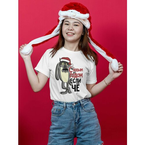 Футболка Креатиум, хлопок, размер L, белый