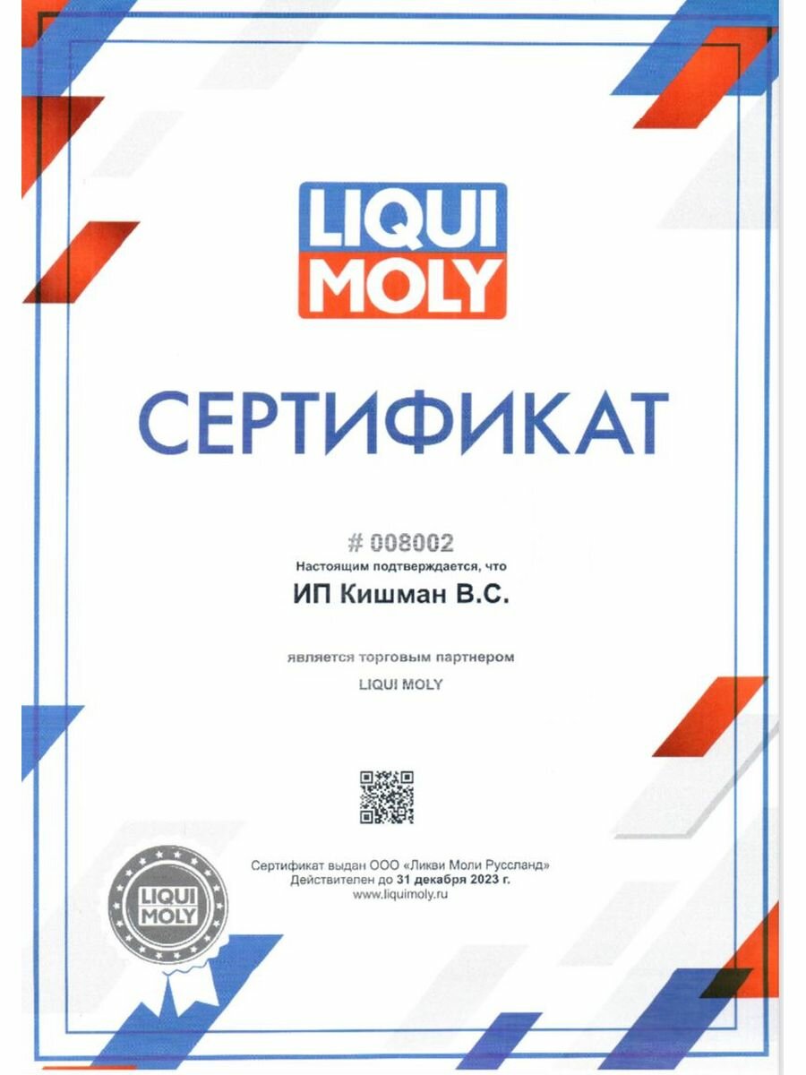 Антидождь LIQUI MOLY Fix-klar Regenabweiser 7505