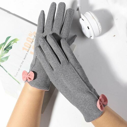 фото Перчатки , размер onesize, серый нет бренда