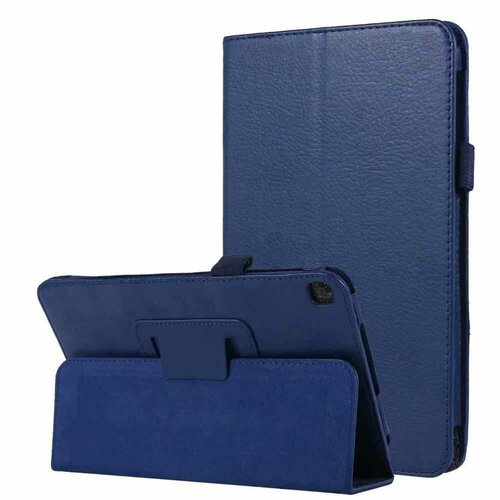 Чехол-обложка MyPads для Huawei MediaPad M3 8.4 LTE (BTV-W09/DL09) с подставкой синий case for huawei mediapad m3 btv w09 btv dl09 8 4inch leather folding flip stand cover soft silicone coque for huawei m3 8 4