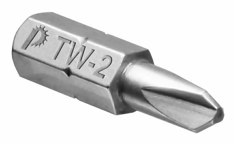 Бита ПРАКТИКА "Профи" Tri Wing 1x25мм, 2x25мм (2шт), блистер, шт
