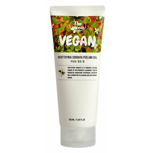 Гель для пилинга лица The nicess Vegan, 150 мл