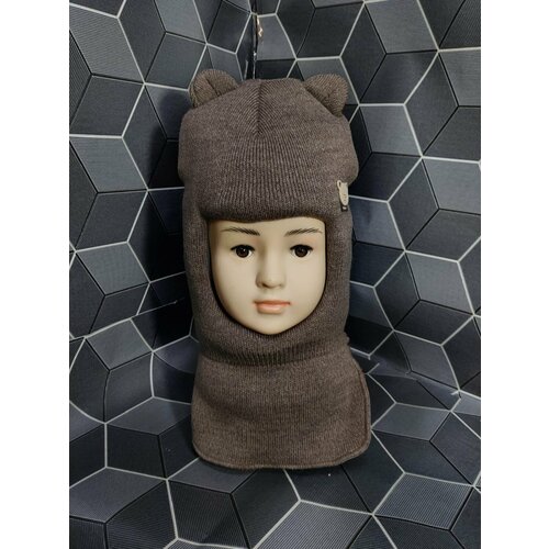 фото Шапка lukky, размер 48-50, коричневый