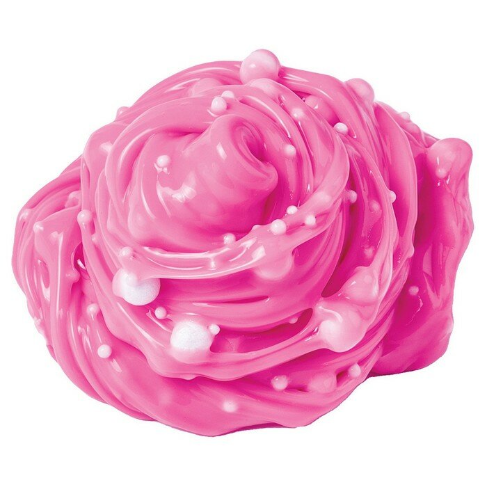 Slime Glamour collection crunch, розовый Волшебный мир - фото №2