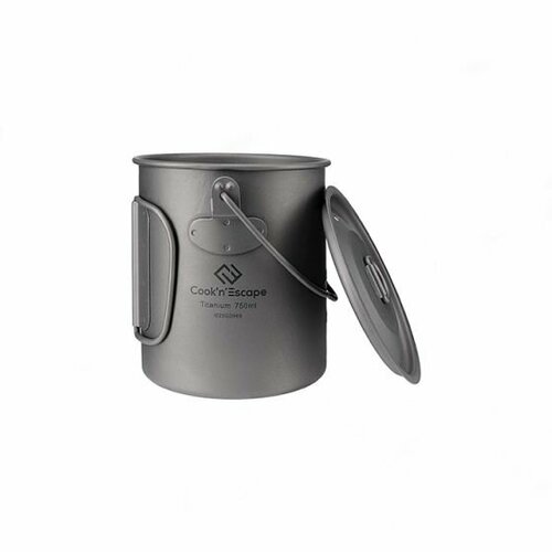 Кастрюля-котелок походный CA2113 750ml Titanium Soloist